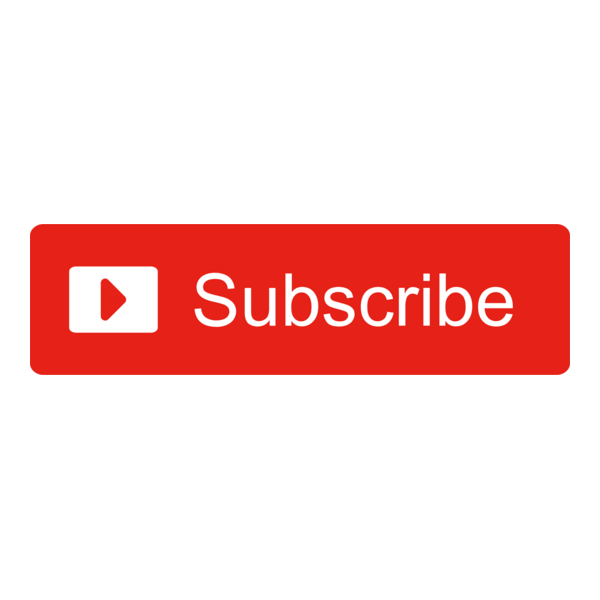 Red YouTube subscribe button with white play icon and the word 'Subscribe' in white text.