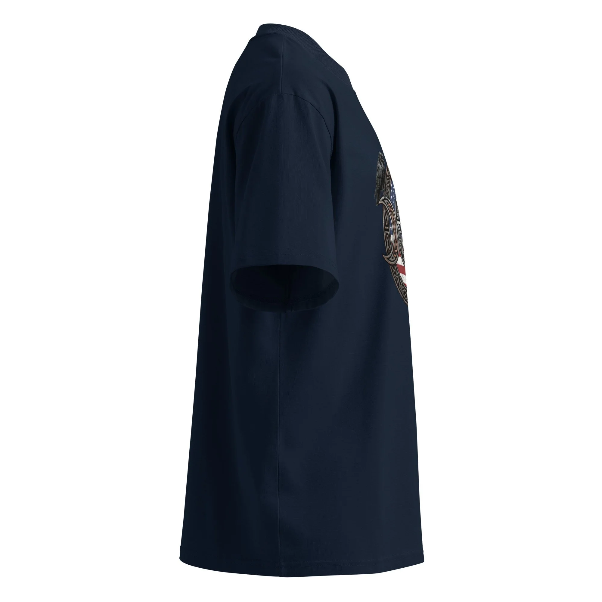 unisex-organic-oversized-high-neck-blaster-2.0-t-shirt-french-navy-right-6a0f16ffd8493.jpg