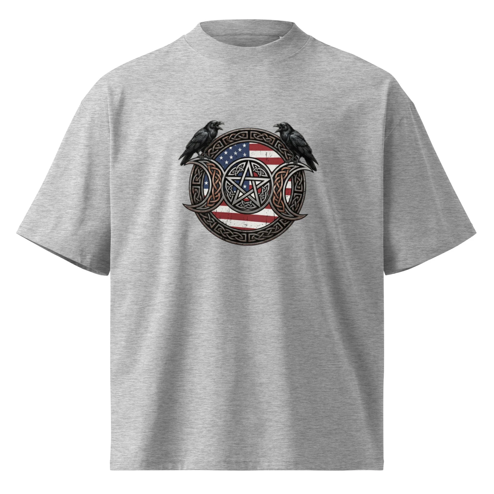unisex-organic-oversized-high-neck-blaster-2.0-t-shirt-heather-grey-front-6a0f16ffd5531.jpg