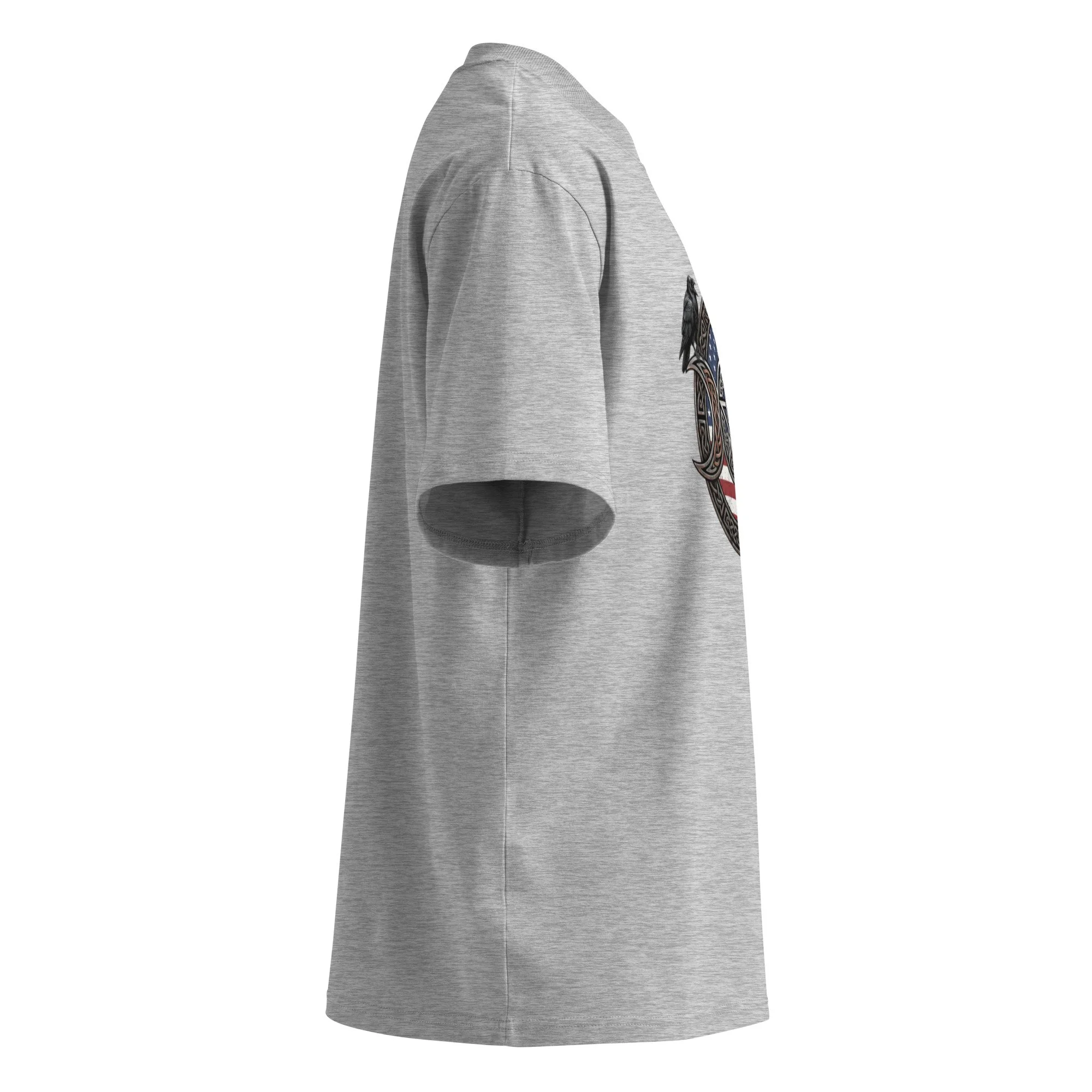 unisex-organic-oversized-high-neck-blaster-2.0-t-shirt-heather-grey-right-6a0f16ffd8591.jpg