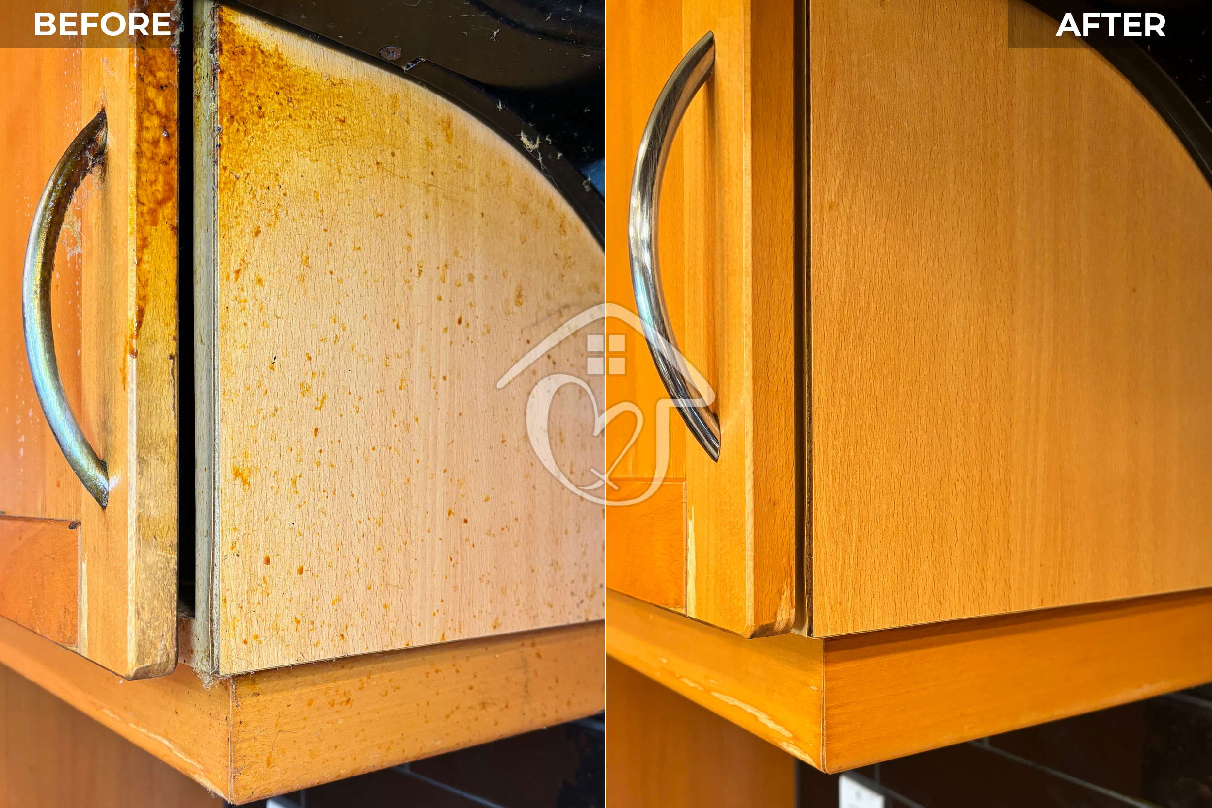 Diluted degreaser, soft pad, and a "lotta love!"