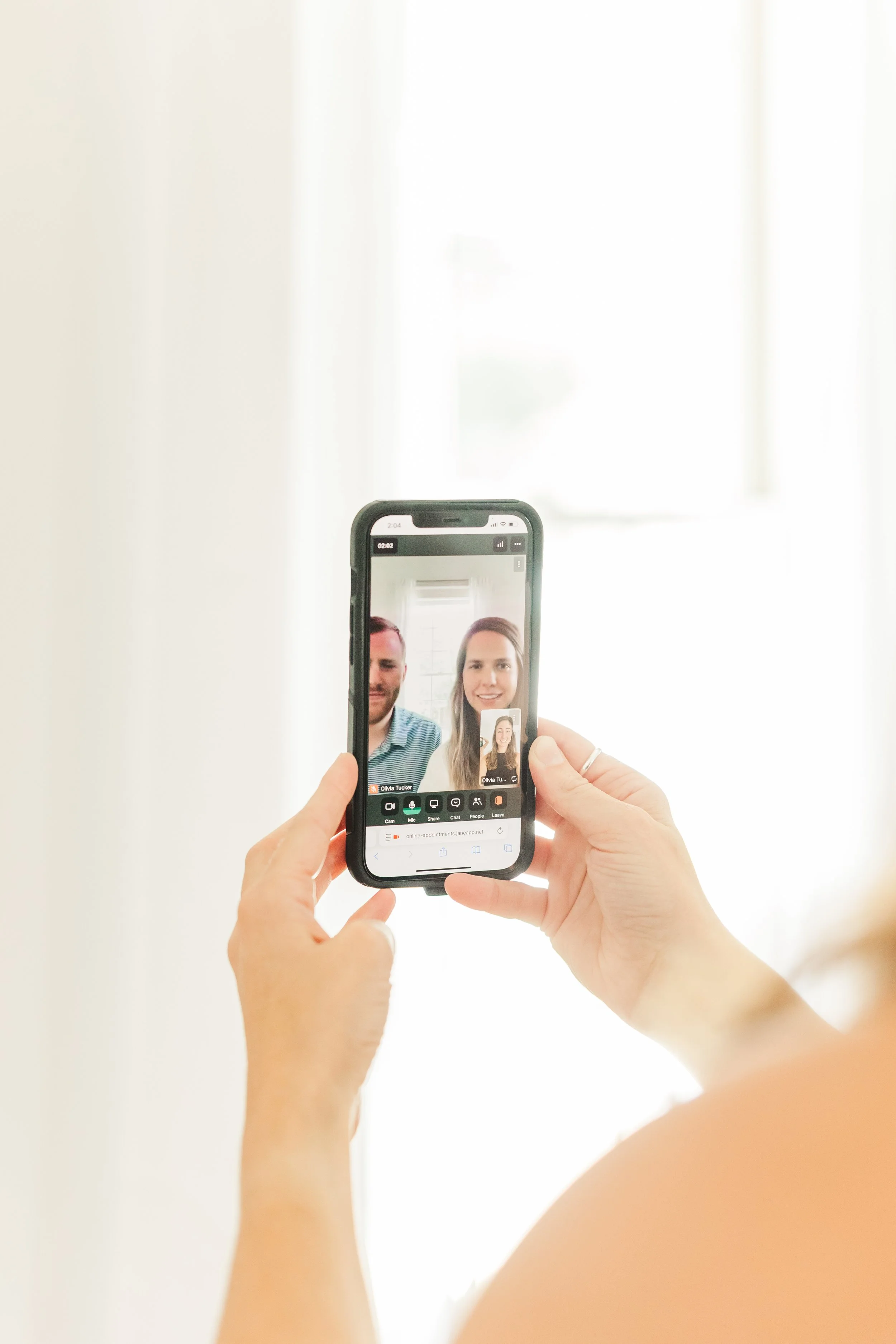 Dr. Olivia Tucker educating couples on preconception health and fertility preparation