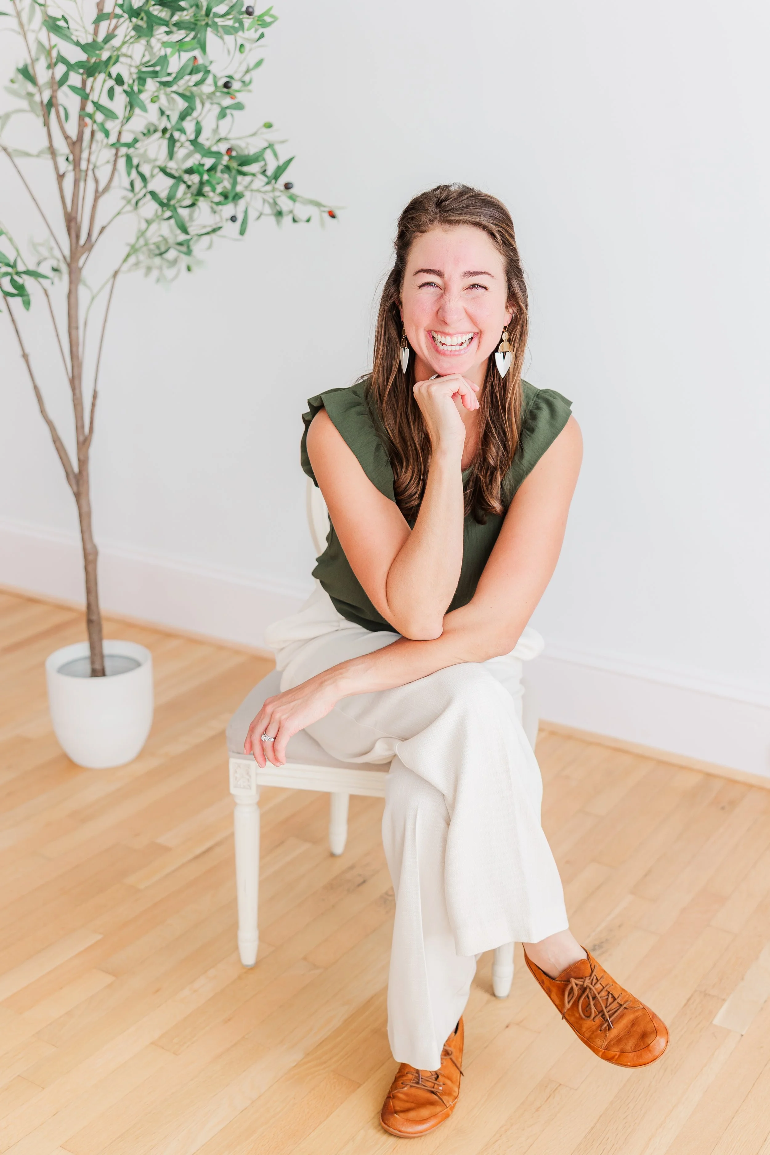 Dr. Olivia Tucker, founder of Made to Multiply, consulting couples on fertility care