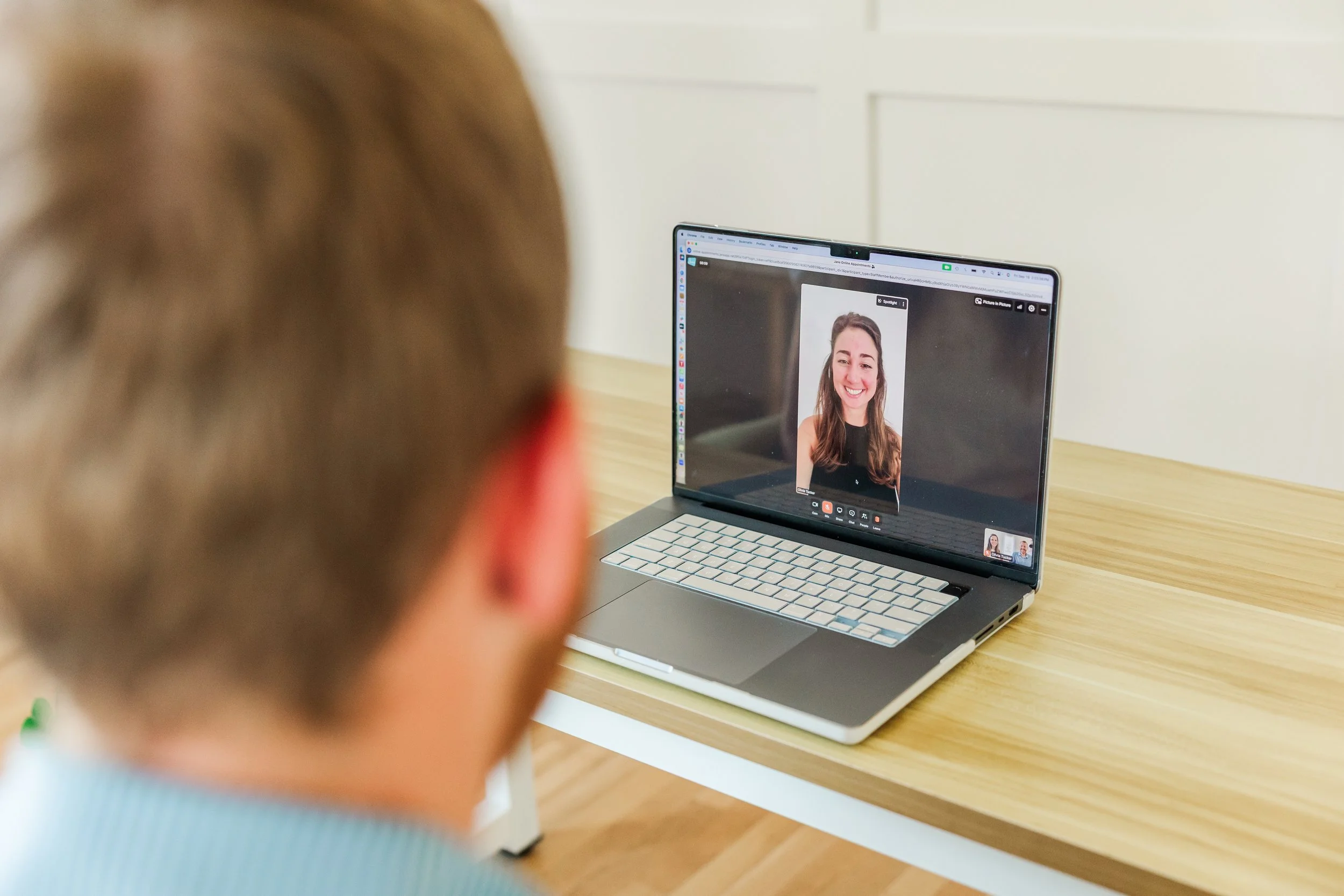 Dr. Olivia Tucker offering virtual preconception guidance for couples