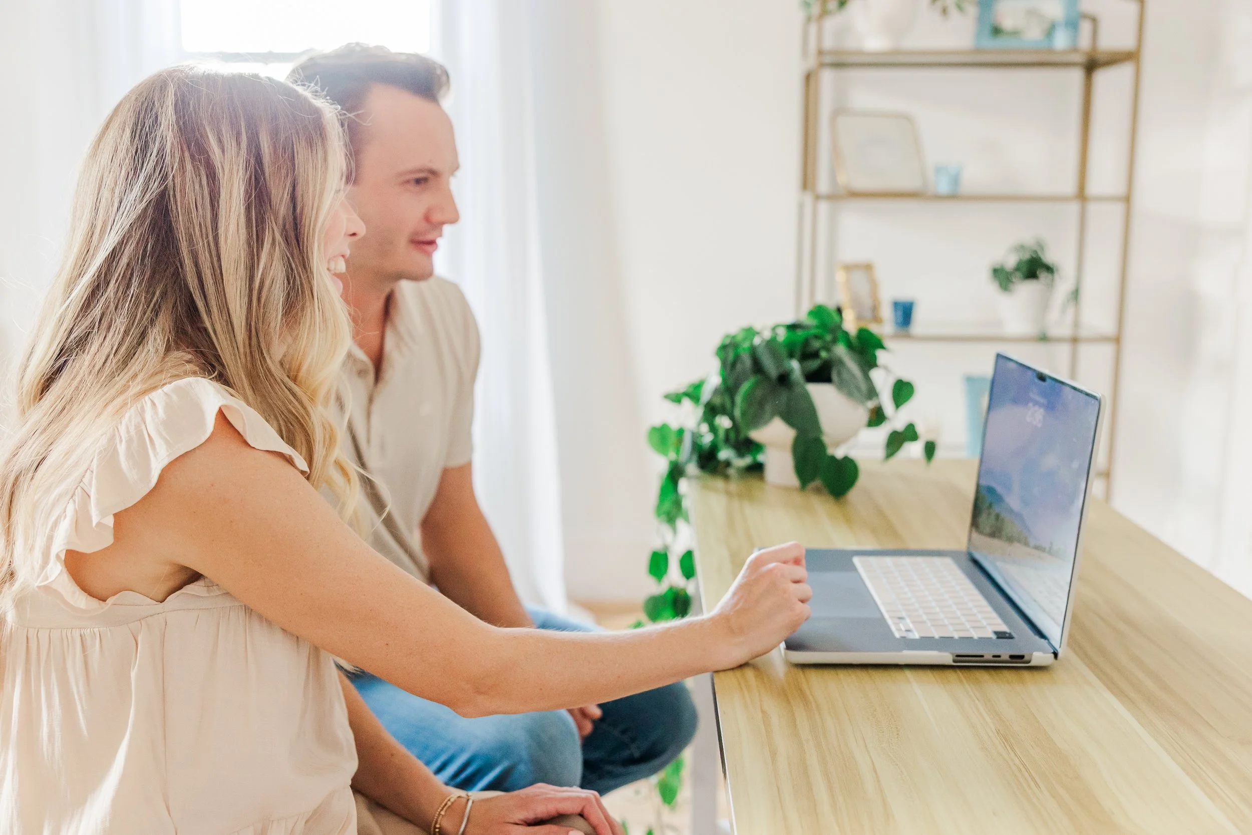 Dr. Olivia Tucker teaching couples about fertility, lifestyle, and nervous system support