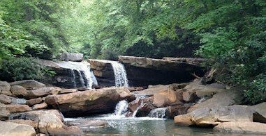 Waterfall in Deckers Creek, WV