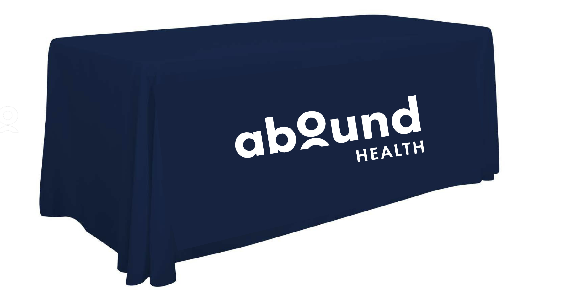 6' Tablecloth with one color imprint