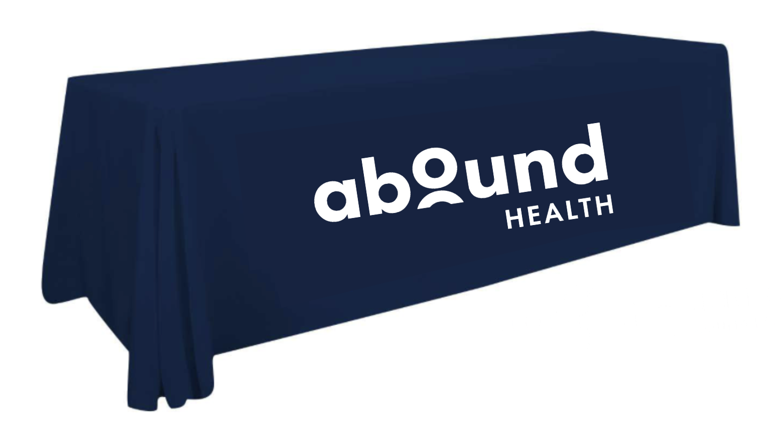 8' Tablecloth with One Color Imprint