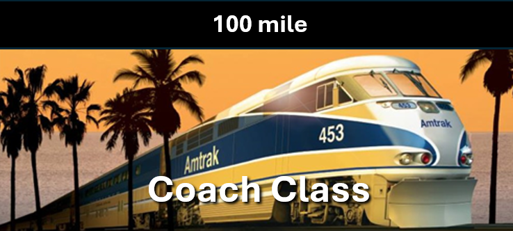 Amtrak Century Ride - Coach Class