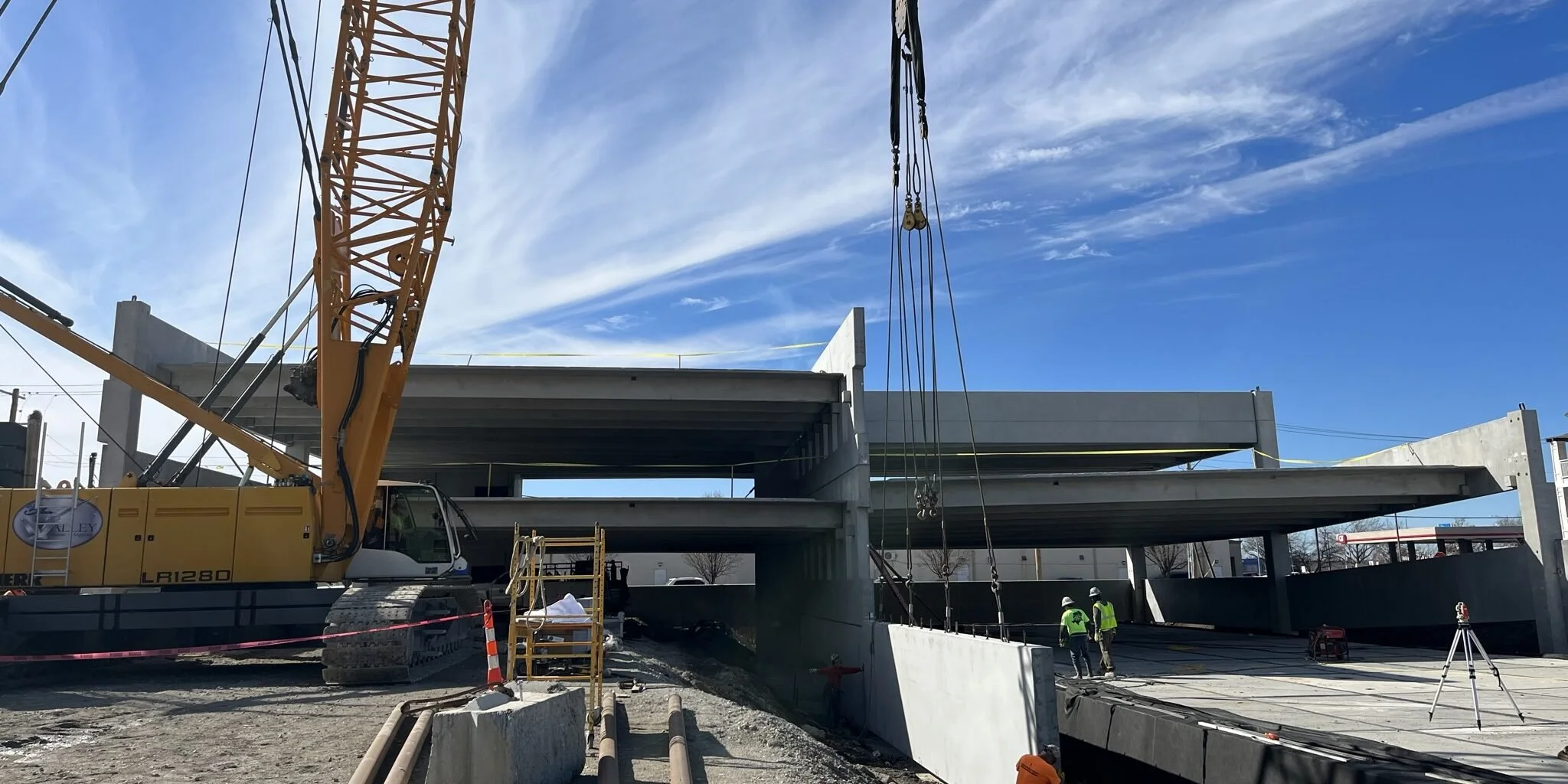 Precast Panels Flying High