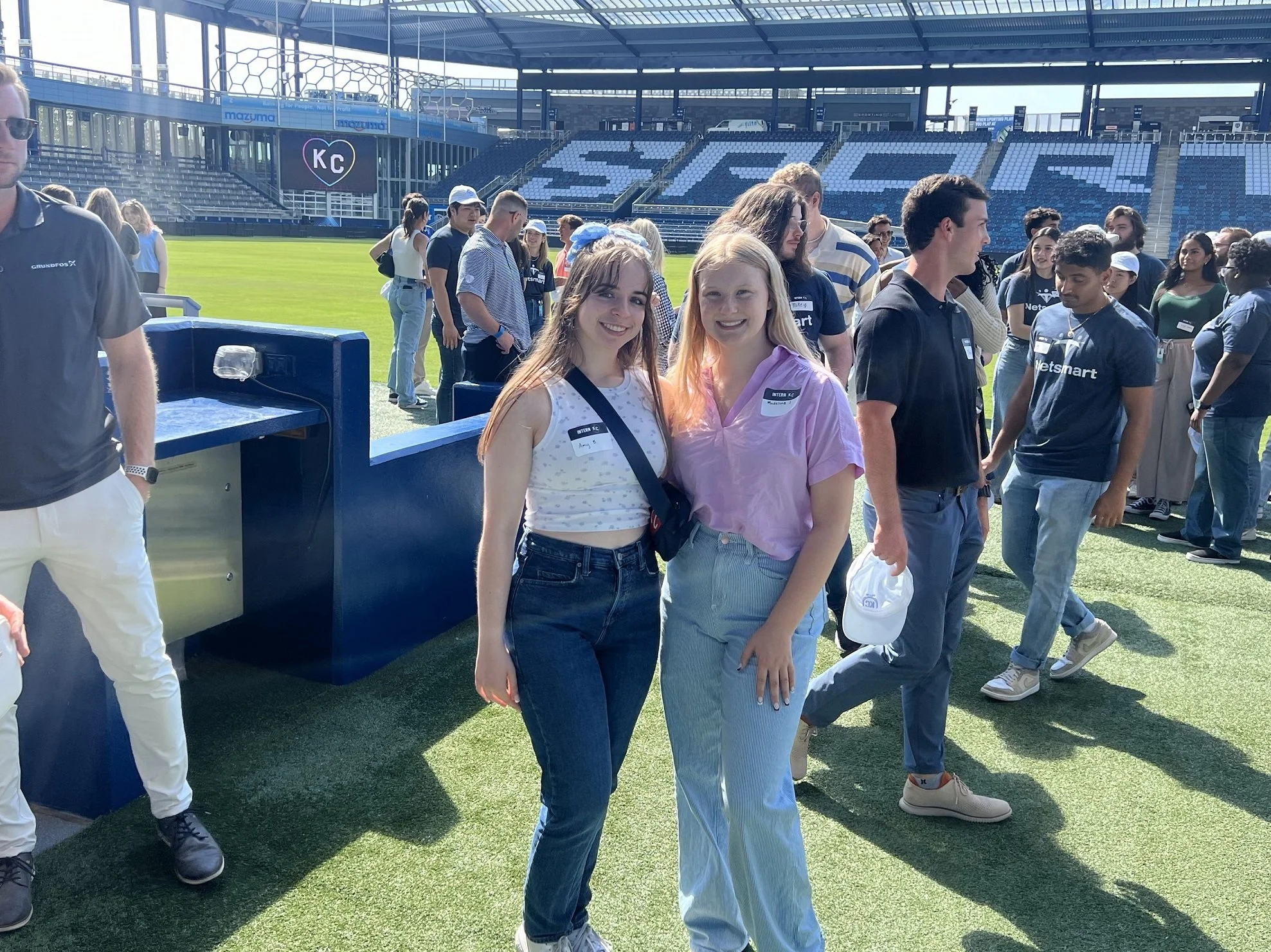 Interns Hard at Work