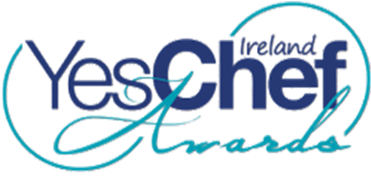 YesChef Ireland Awards logo with stylized text and swirling lines.