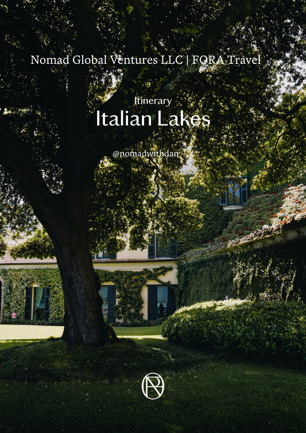 Italian Lakes 7 Day Itinerary