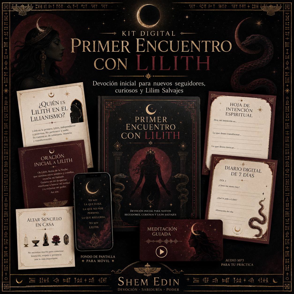 Kit Digital Primer Encuentro con Lilith