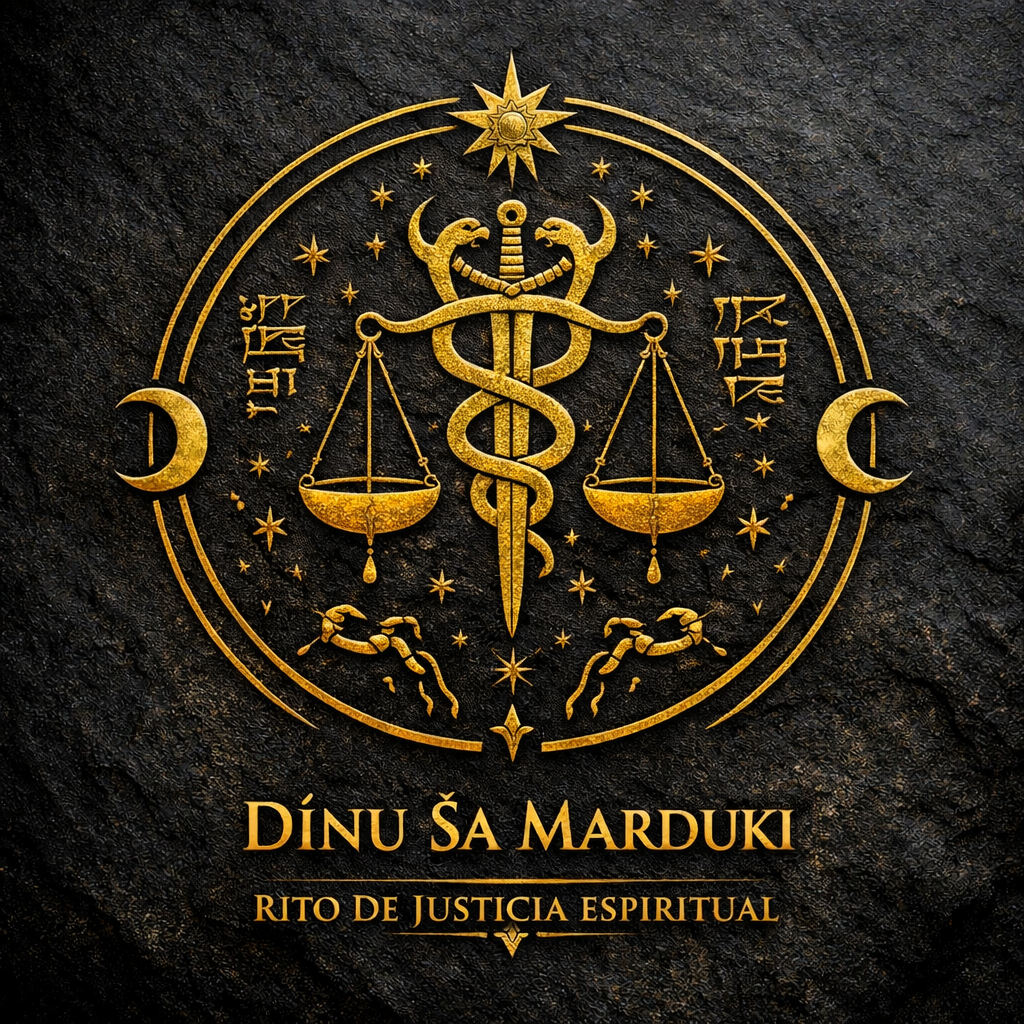 "Dínu sha Marduki"  Rito de Justicia y Retribución Espiritual