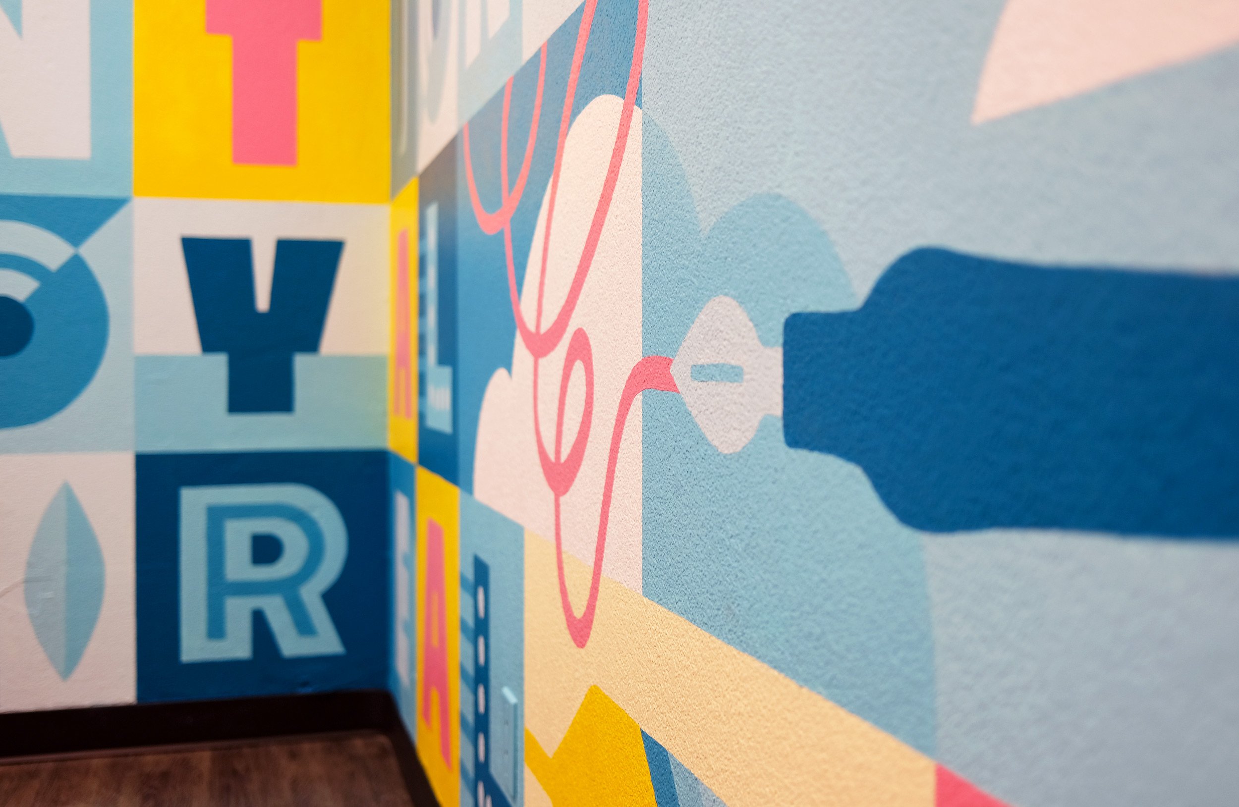 The Abbi Agency Mural