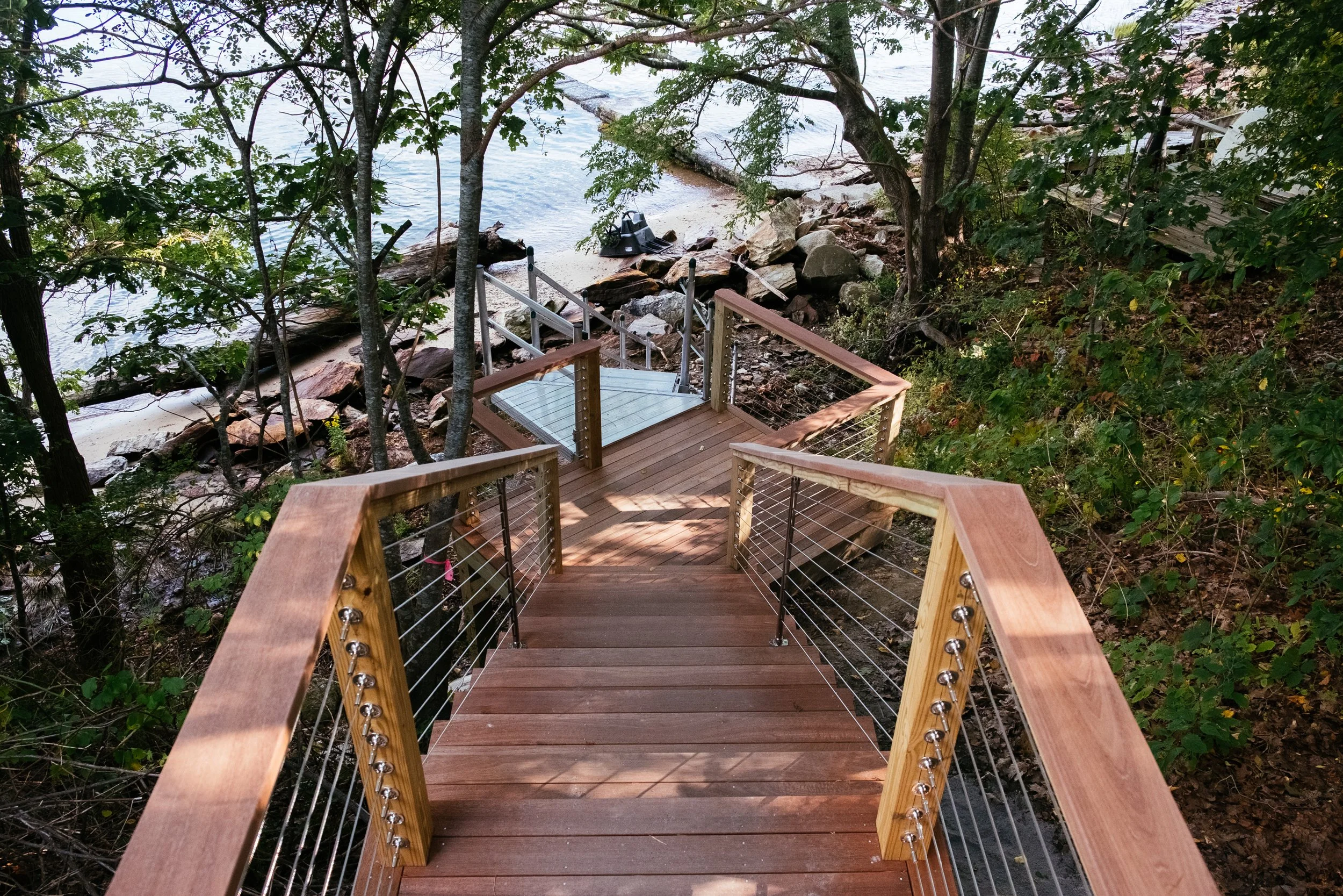 Cumberland Foreside Ocean Staircase