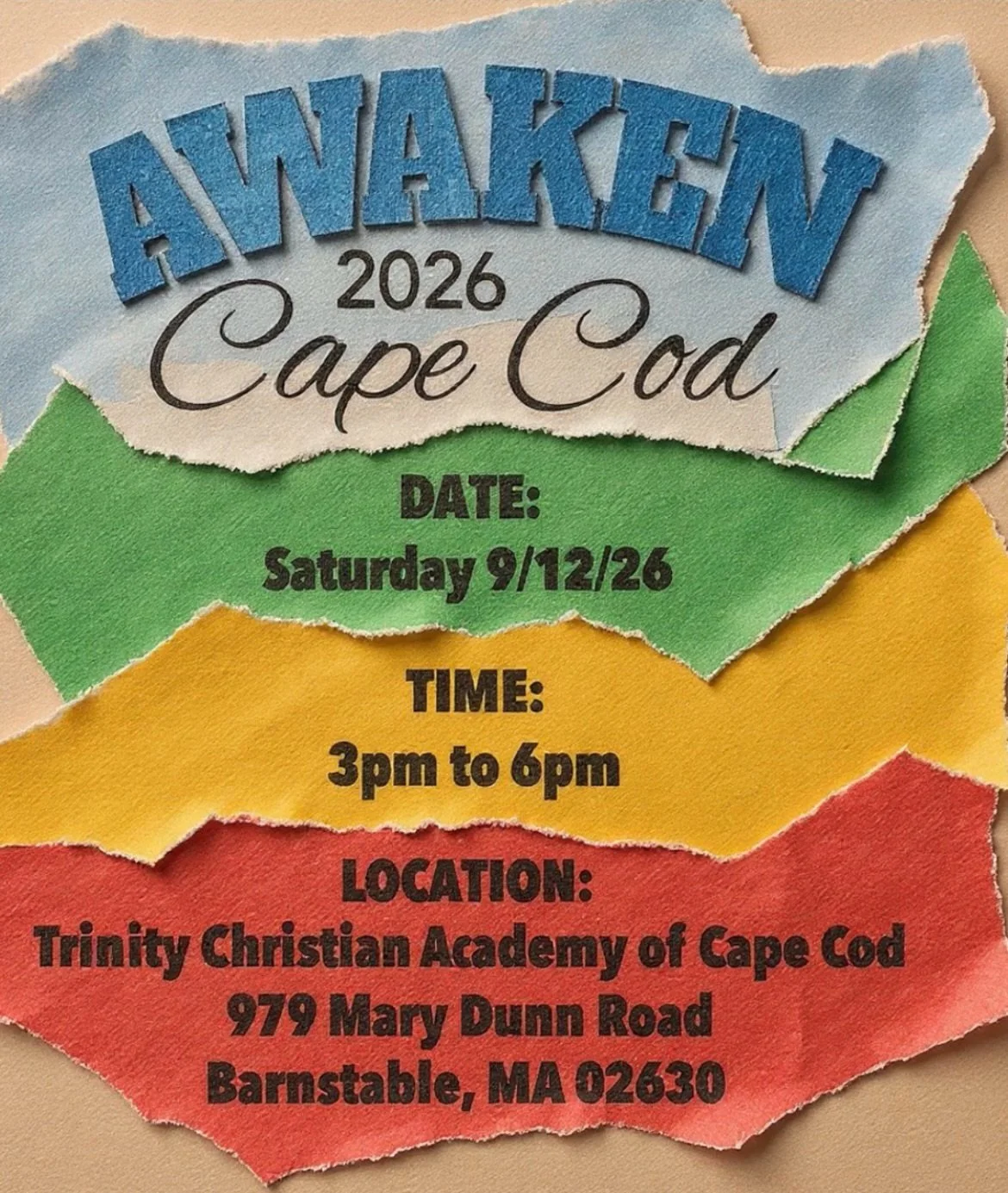 Hey gang! 👋 SWIPE to see one of this year&rsquo;s GIVEAWAYS! 👏 And the MOST important message you&rsquo;ll see online today! 🫶 JLY! 🩵 #jly #jesus #awakencapecod #capecod #awakencapecod2026