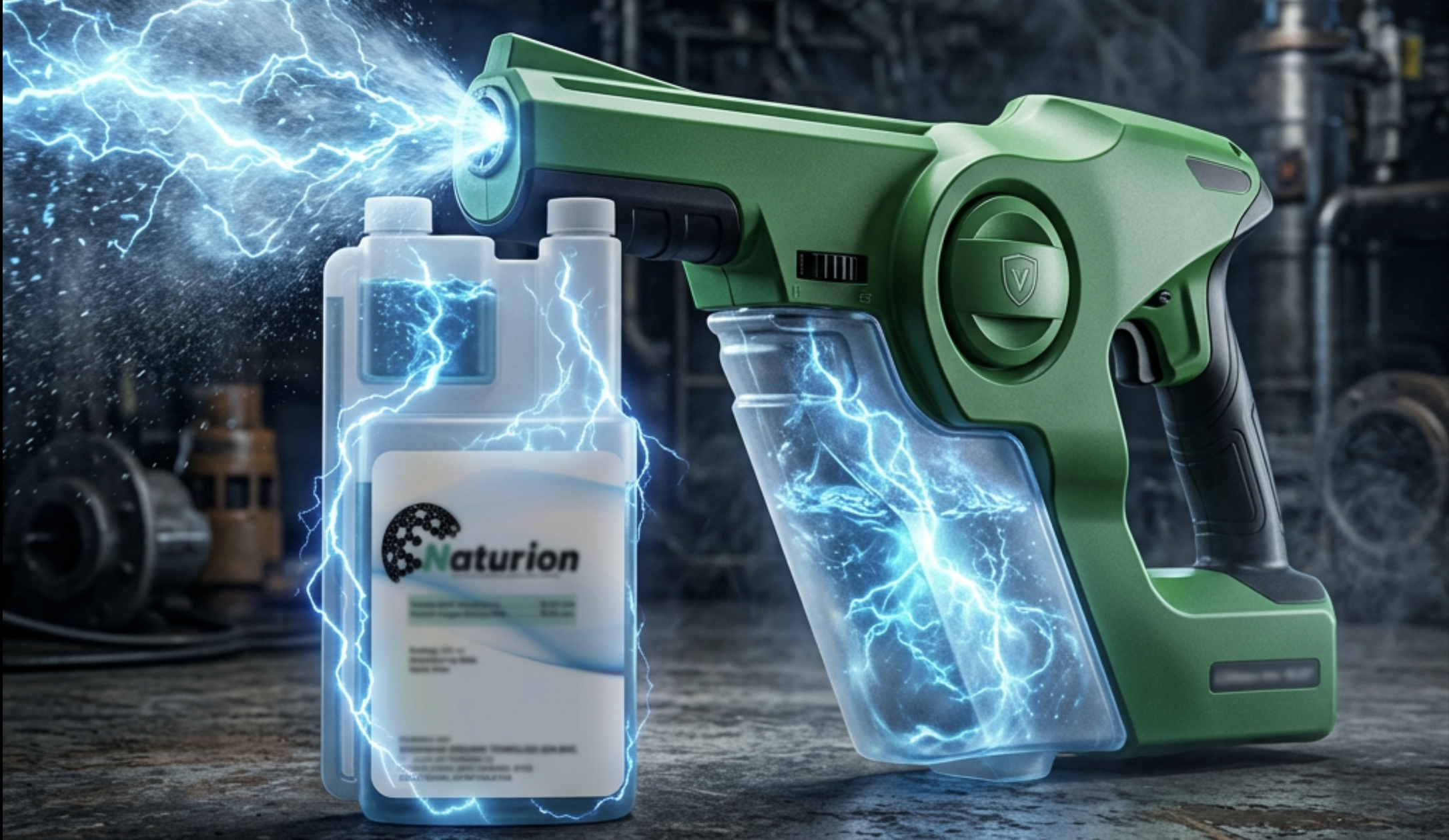 Naturion &amp; Victory Electrostatic Sprayer SOP: Fluid Dynamics &amp; Application Guide