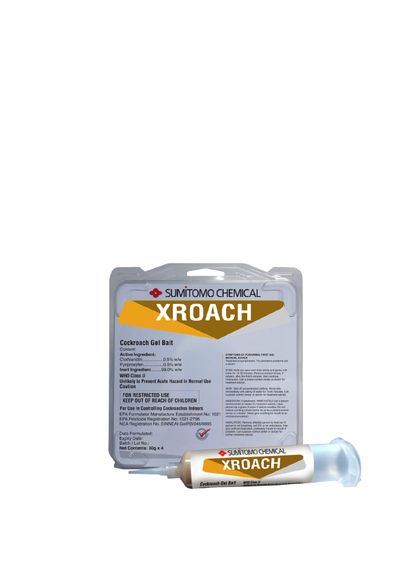 Xroach Cockroach Gel