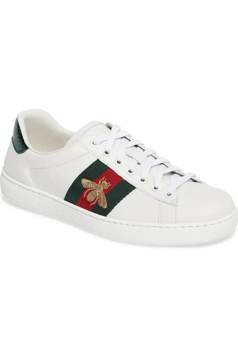 New Ace Sneaker in Bianco Multi Leather (Men's)