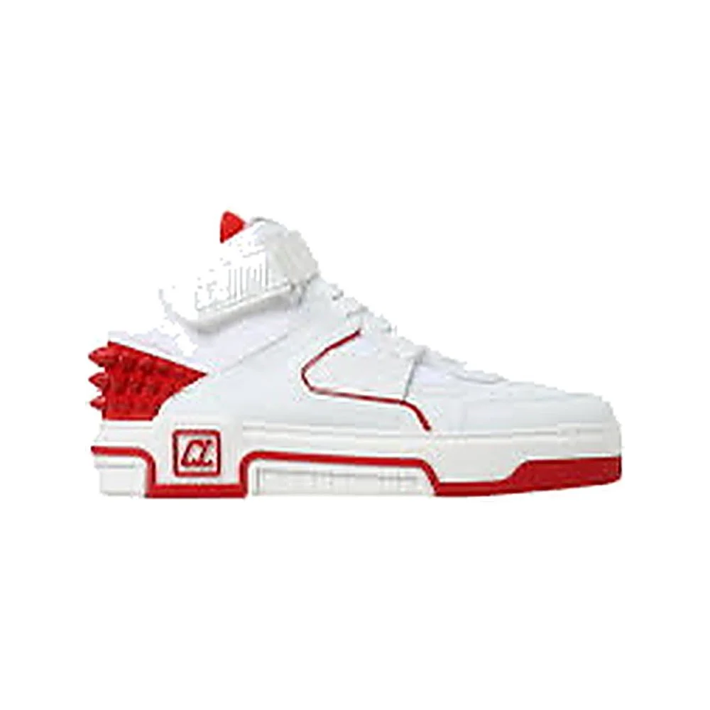 Christian Louboutin Astroloubi Mid-Top Sneakers in White