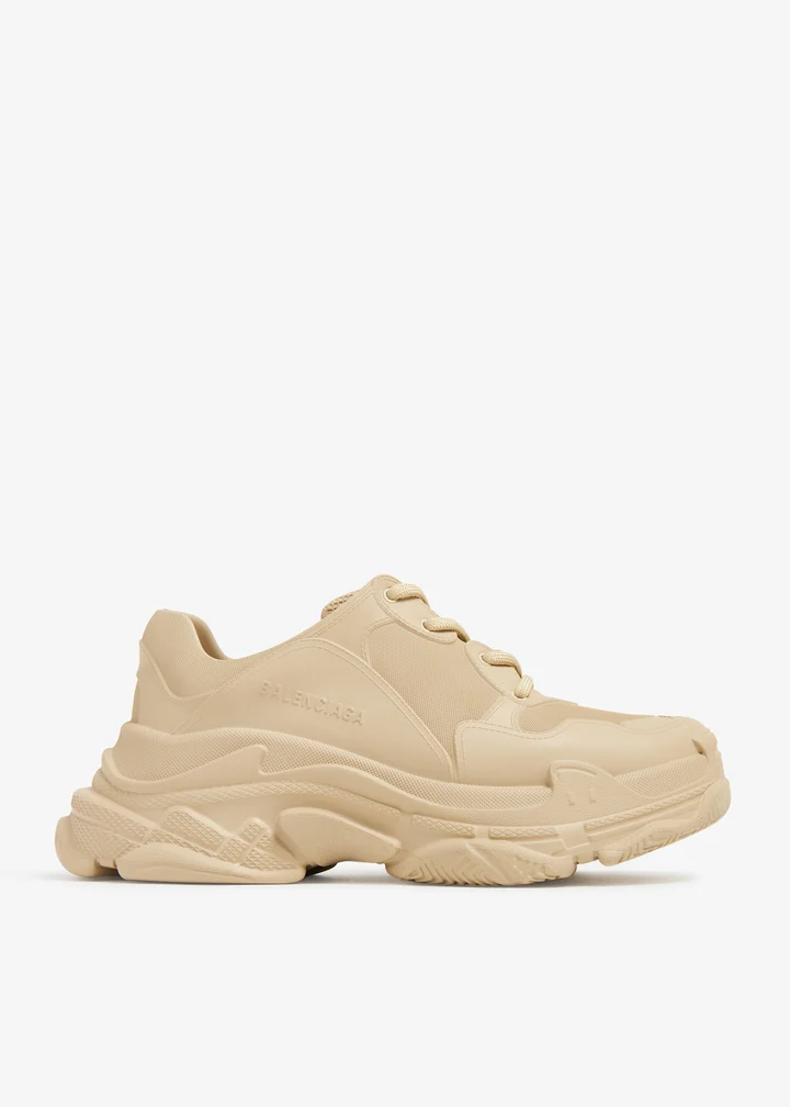 Balenciaga Triple S EVA Sneakers in Taupe
