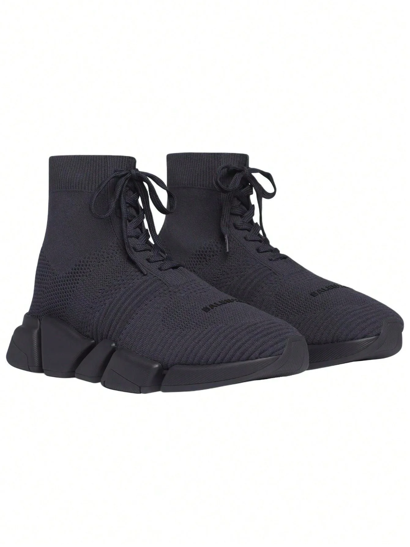 Balenciaga Speed 2.0 Lace-Up Sneakers in Anthracite