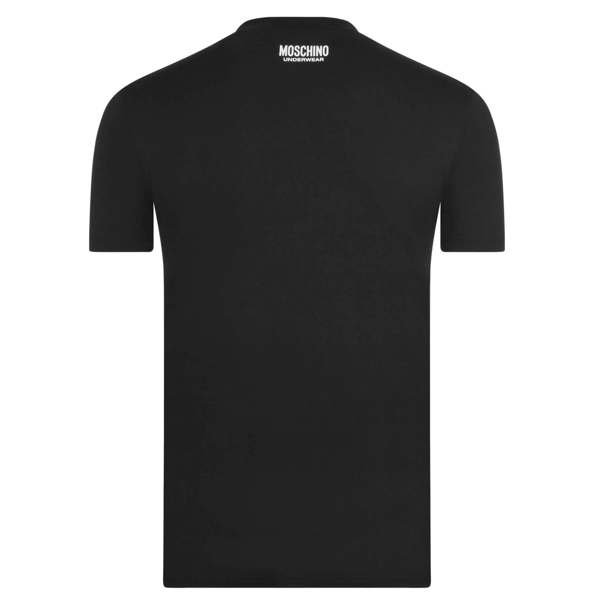 Moschino Men's Underwear Basic Tee in Black