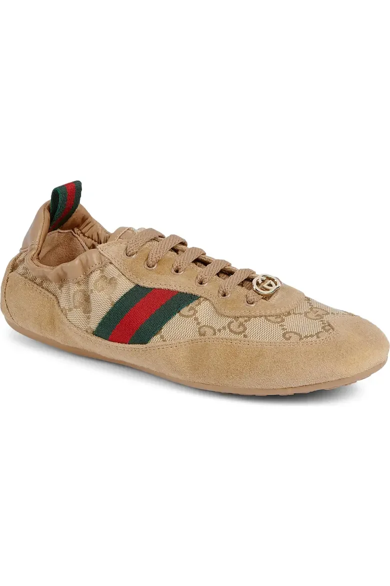 GG Shift Sneaker in Brown