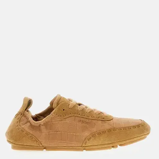 Fendi Fit Sneaker in Brown