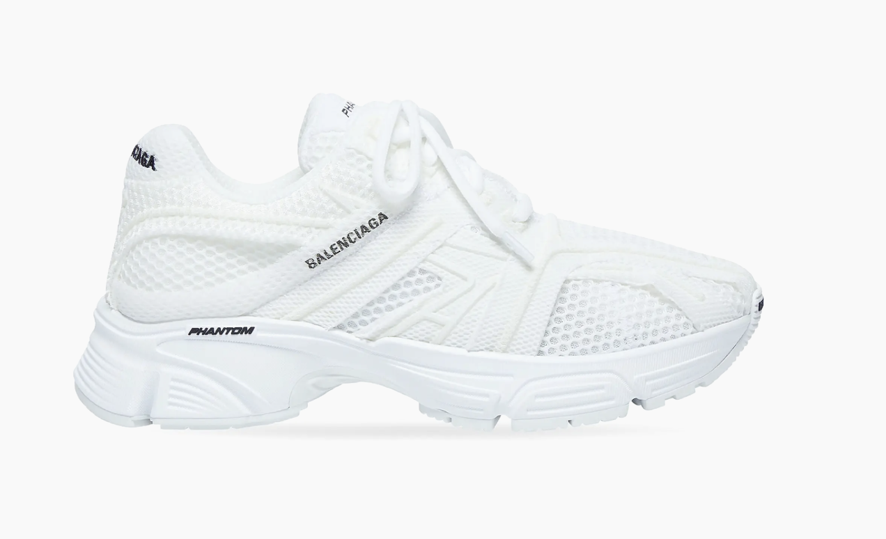 Balenciaga Phantom Sneakers in White