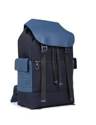 Bottega Veneta Leather Backpack in Blue