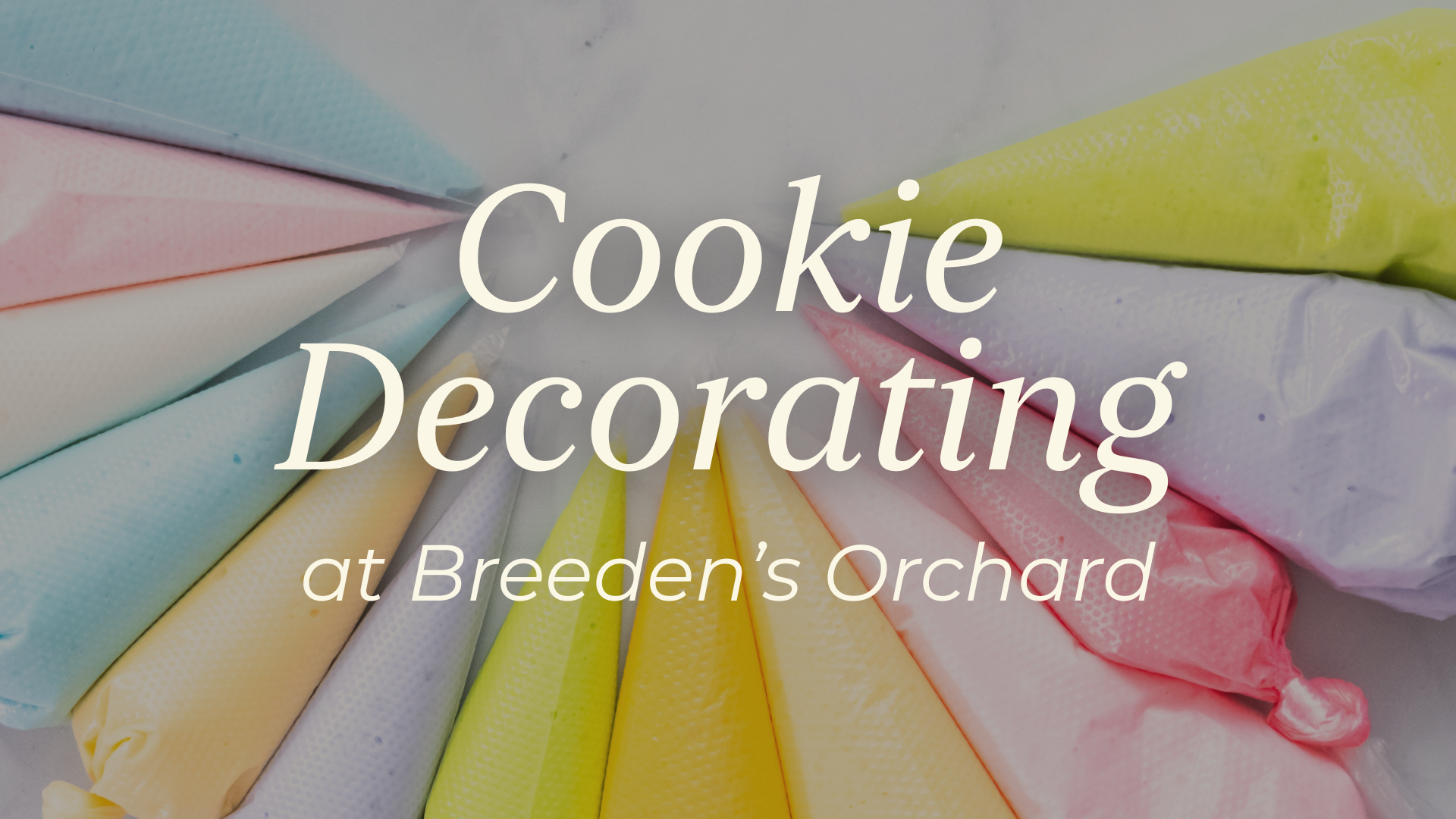 Cookie Decorating Class