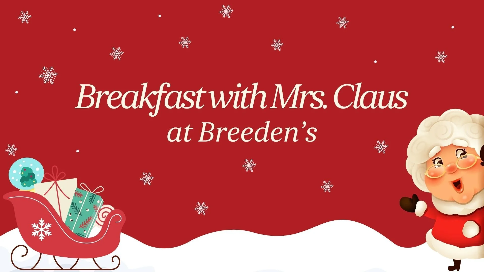 Breakfast with Mrs. Claus