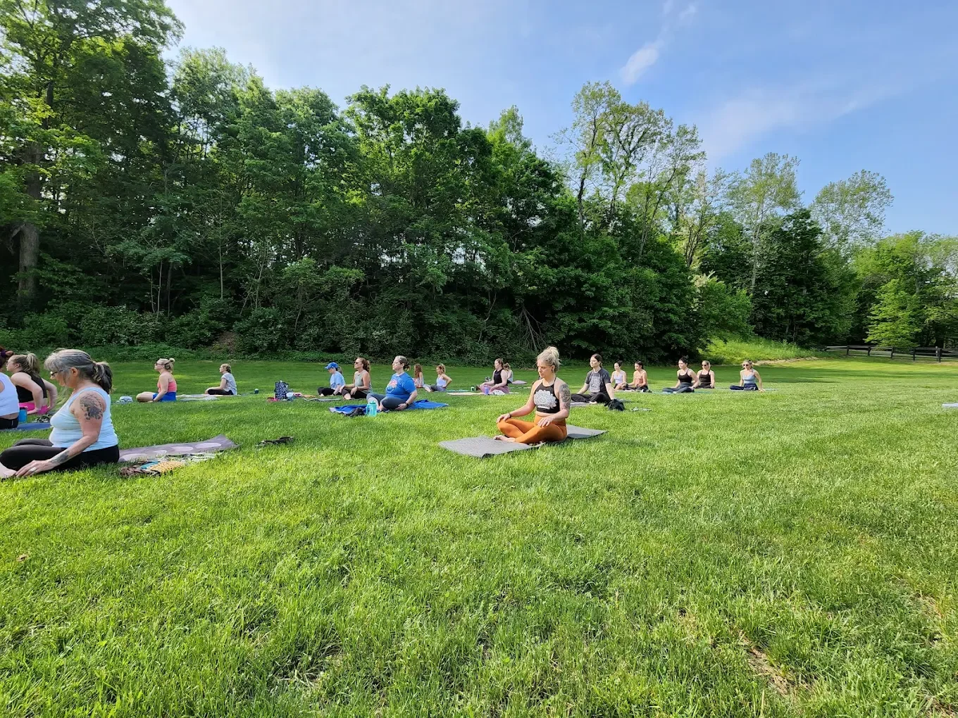 Outdoor Yoga at Hidden Valley Orchards: A Peaceful Retreat in Nature