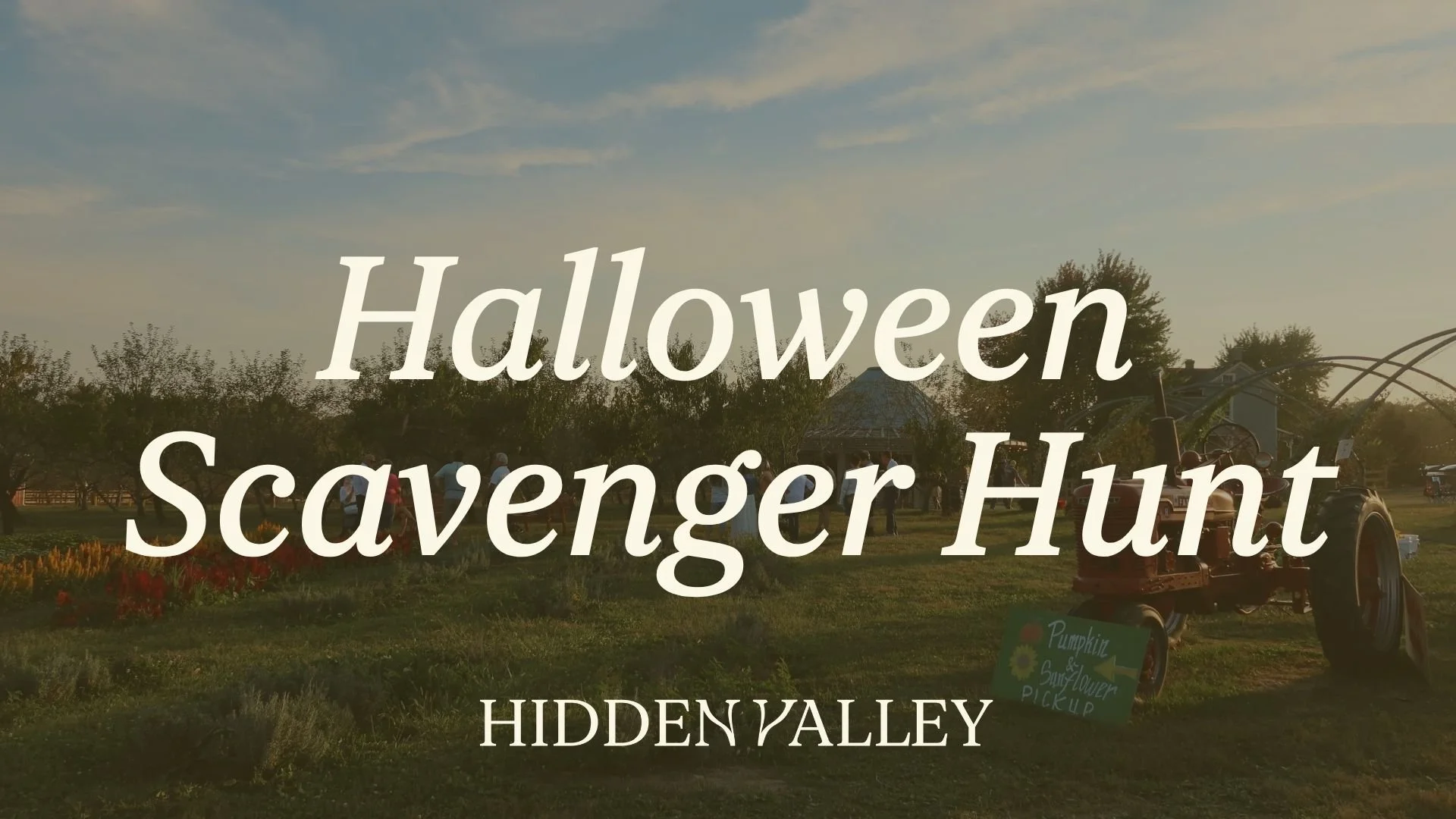 Halloween Scavenger Hunt
