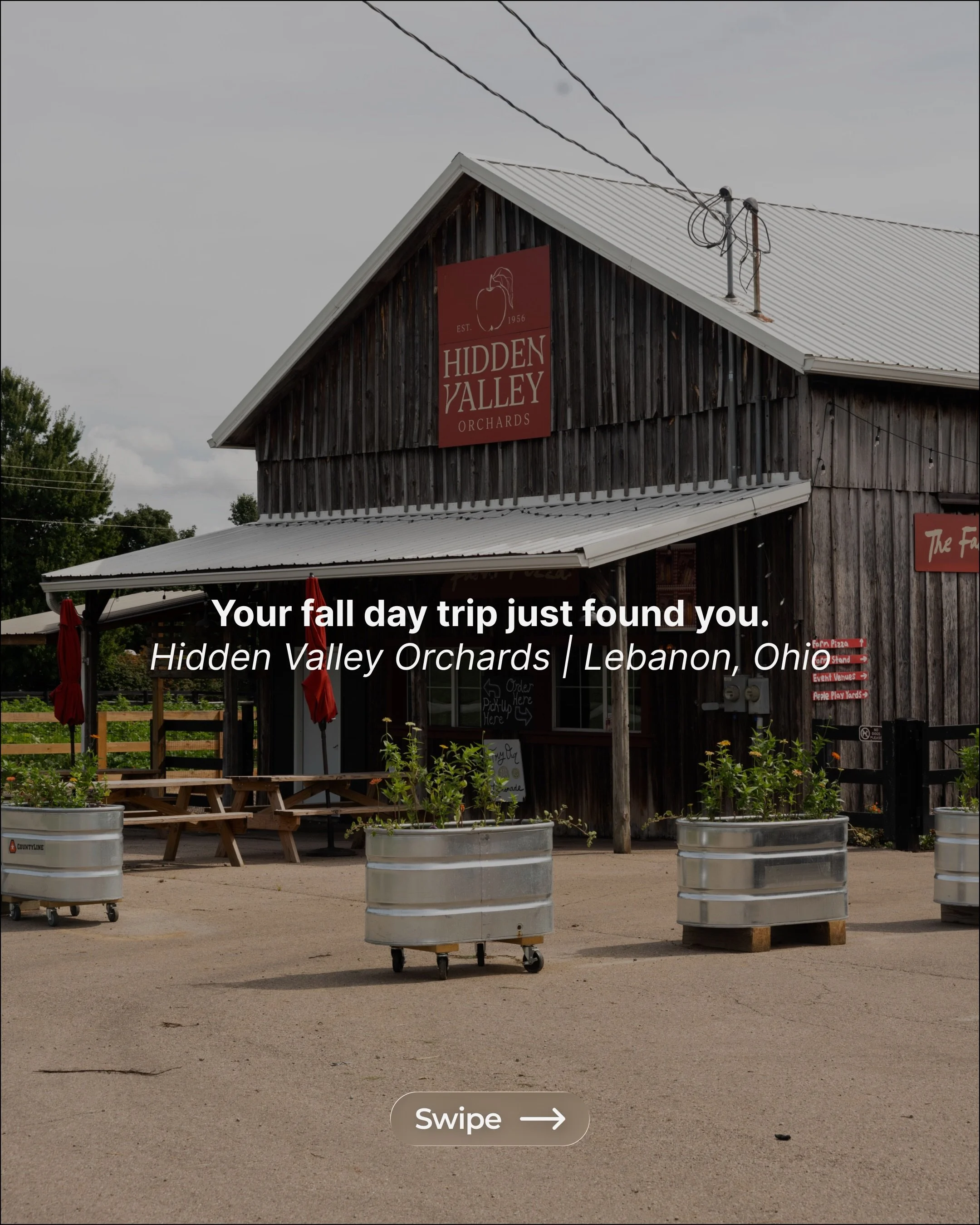 Welcome to Hidden Valley Orchards, where there&rsquo;s always something to explore, enjoy, and come back for! 🍎🍁

Want to plan your next visit? Comment &ldquo;FALL&rdquo; and we&rsquo;ll send you more info! 📥

🏷️
#hiddenvalleyorchards #lebanonohi