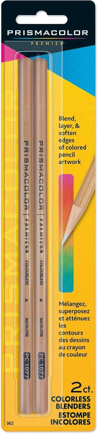 Prismacolor Premier Colorless Blender Pencils, 2-Count