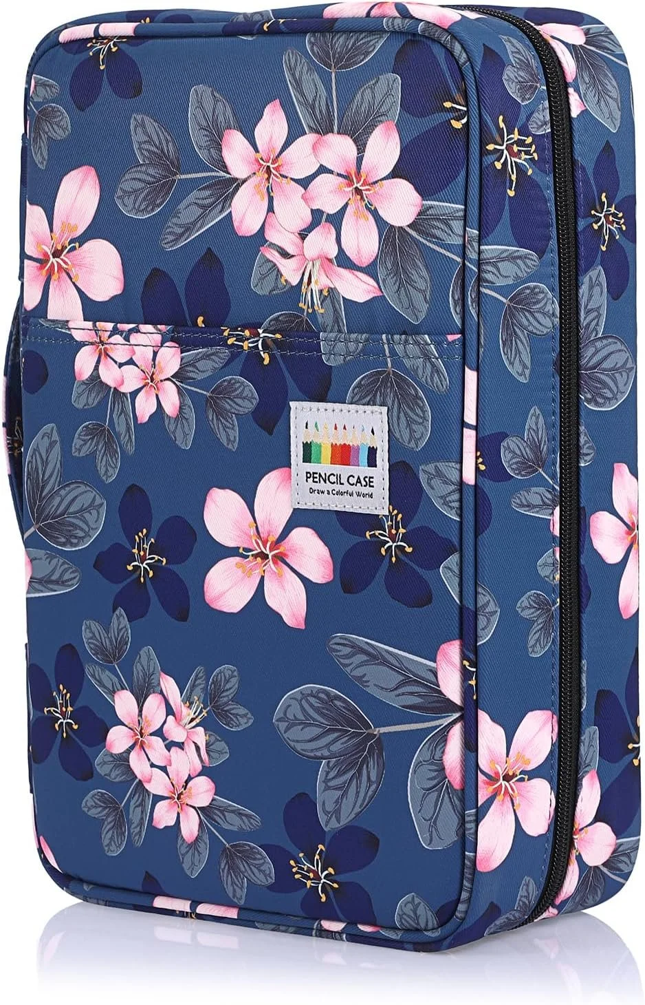 BTSKY 100 Slots Pencil Crayon Case Hold 300 Colored Pencils or 204 Gel Pens