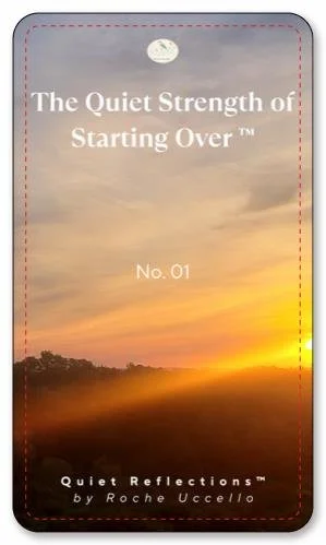 The Quiet Strength of Starting Over™ Reflection Deck