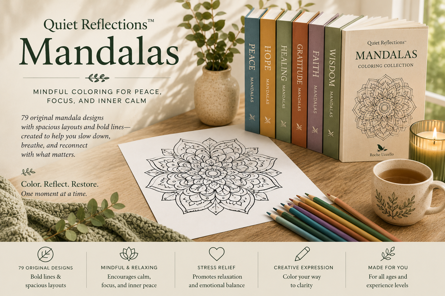 Quiet Reflections Mandalas