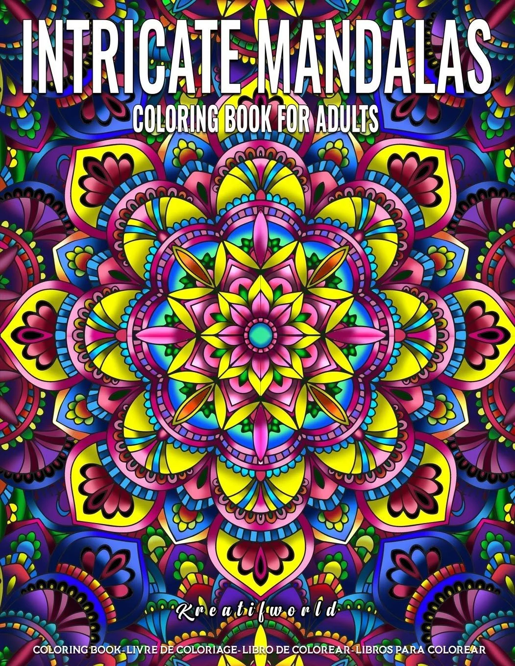 Coloring Books for Adults | Intricate Mandalas: Adult Coloring Book Stress Relieving Design Featuring Relaxing Mandala Coloring Pattern for Adult Relaxation and Boost Creativity