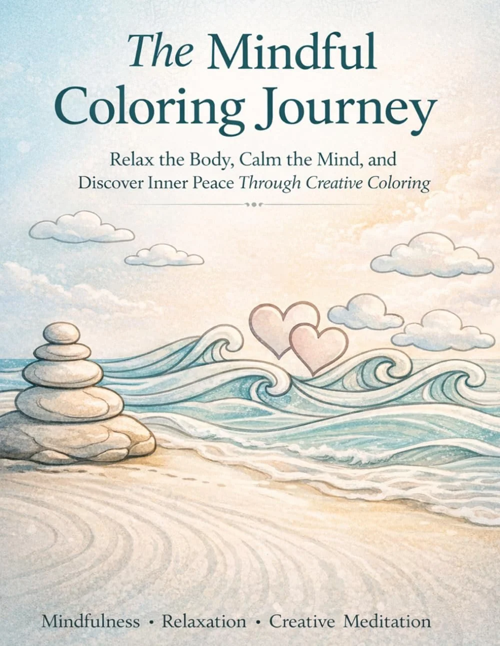 The Mindful Coloring Journey: Relax the Body, Calm the Mind, and Discover Inner Peace Through Creative Coloring