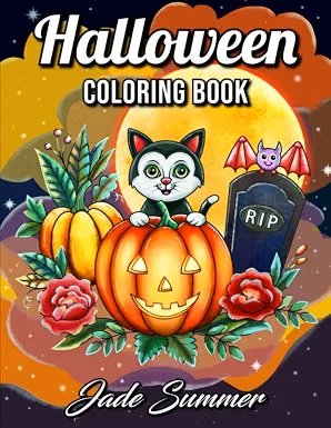 Halloween Coloring Book: For Adults