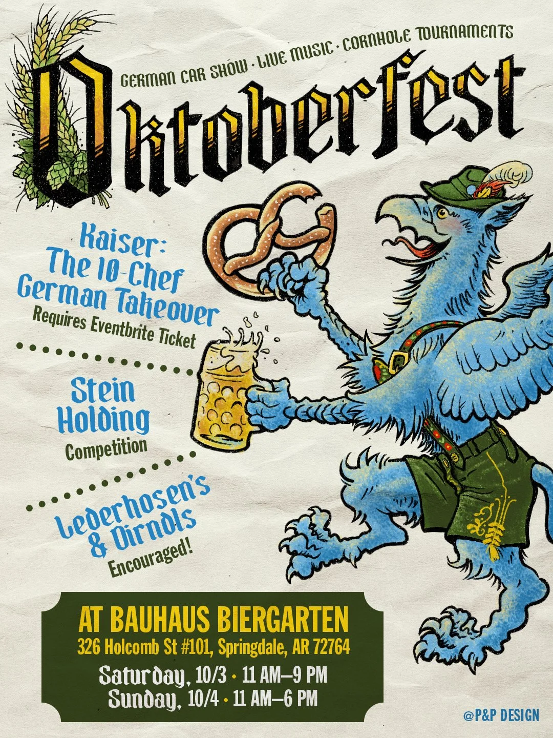 Oktoberfest at Bauhaus Biergarten 