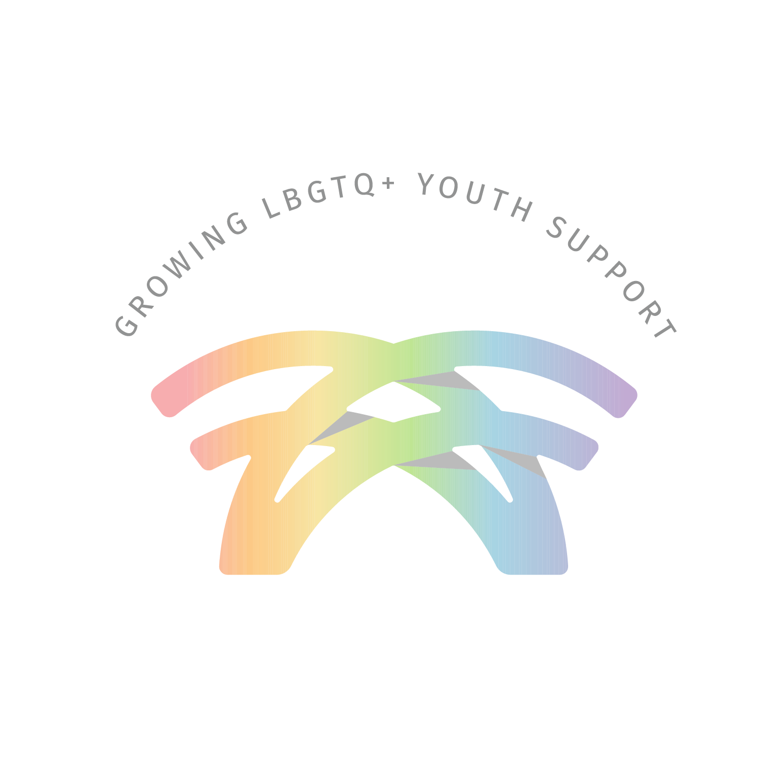 A rainbow-colored gradient illustration of a human head with labeled parts including the brain, eyes, ears, nose, mouth, and neck, highlighting the anatomy and sensory organs.