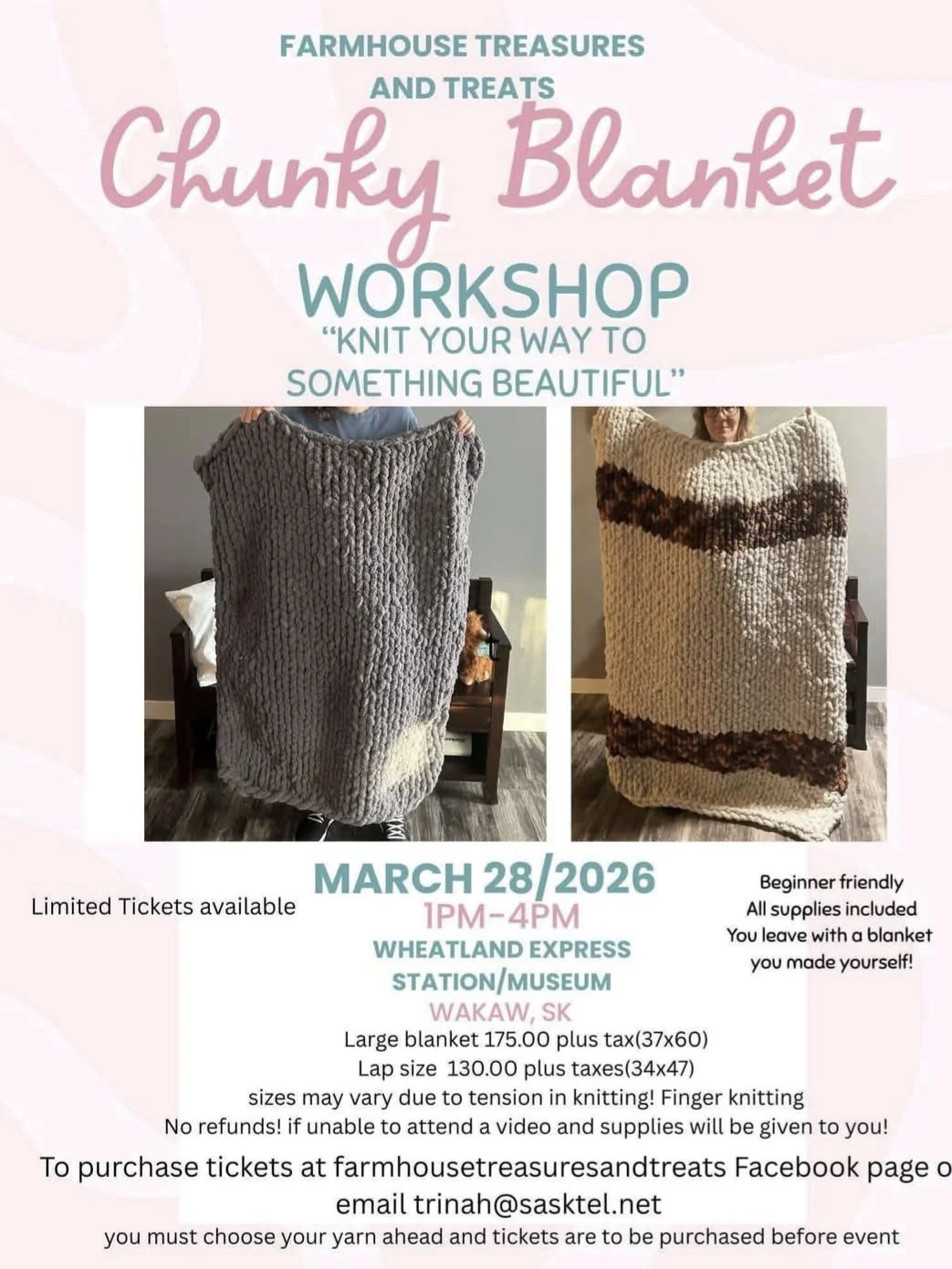 Chunky Blanket Workshop