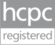 HCPC registered practitioner logo
