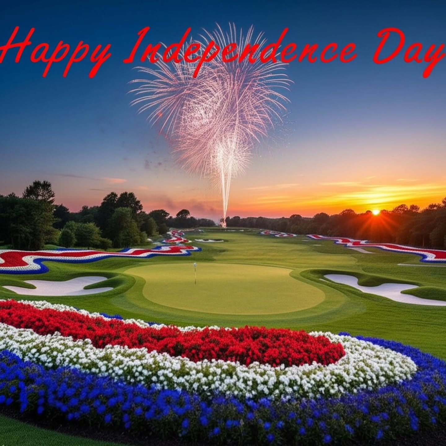 Wishing everyone a safe and spectacular 4th of July! 🎆 As we celebrate our nation's independence, we extend our deepest thanks to all our police officers working to ensure our safety. Hoping your day includes some great shots on (or off) the course!